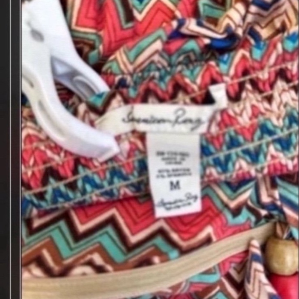 American Rag Multicolor Chevron Dress - Picture 3 of 3